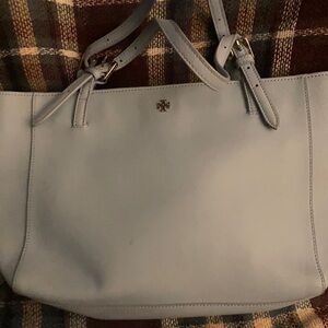 Tory Burch light blue hand bag